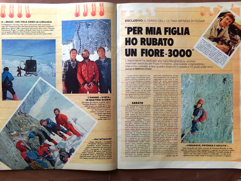 La Domenica del Corriere 18 Aprile 1980 Owens Regazzoni Fogar …