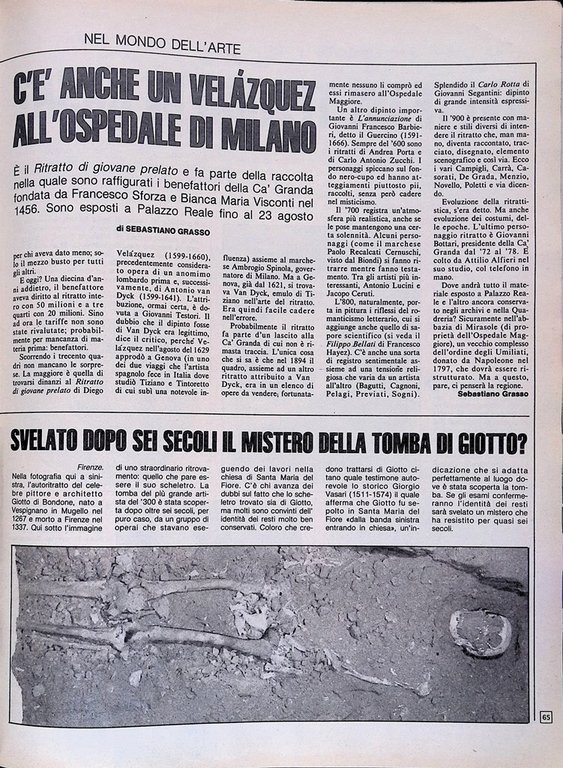La Domenica del Corriere 18 Aprile 1981 Giotto Sofia Loren …