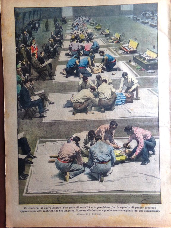 La Domenica del Corriere 18 Dicembre 1927 Valentino Foscolo Zante …