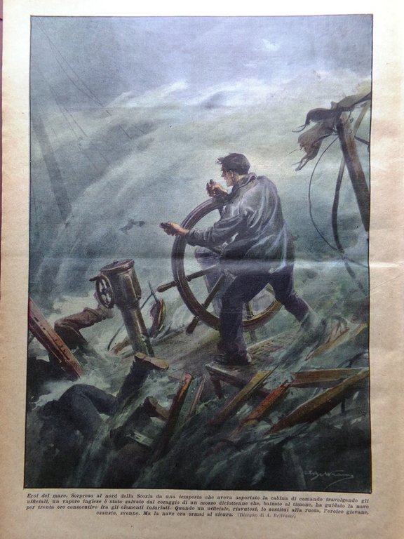 La Domenica del Corriere 18 Dicembre 1932 Ruggero Leoncavallo Campane …