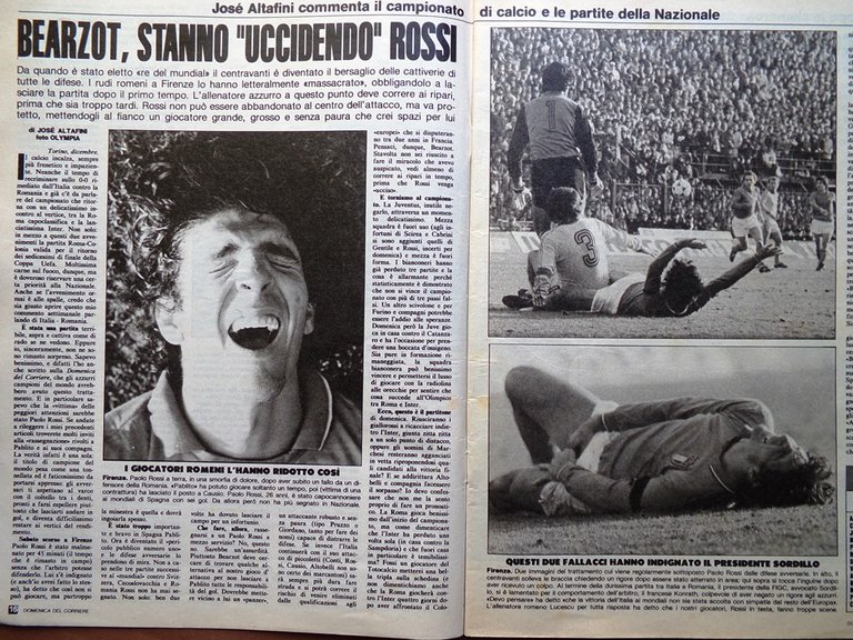 La Domenica del Corriere 18 Dicembre 1982 Sant'Ansano Rossi Re …