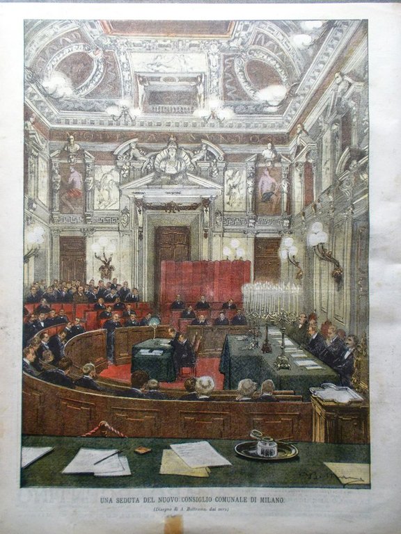 La Domenica del Corriere 18 Febbraio 1900 Svampa Bertarelli Touring …