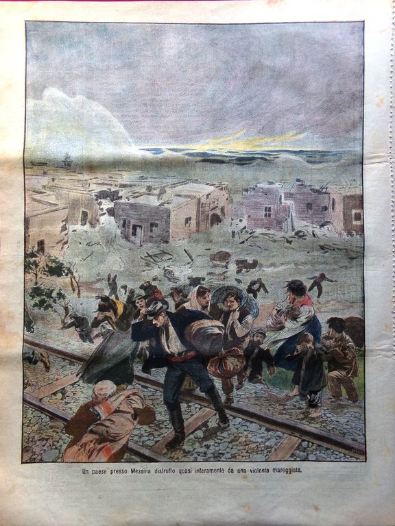 La Domenica del Corriere 18 Febbraio 1906 Chiese in Francia … | Immagine Gallery 3