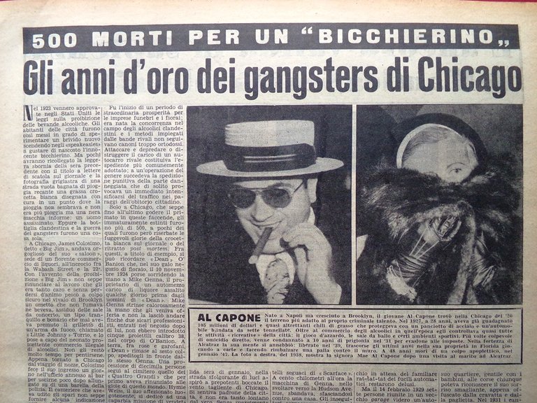 La Domenica del Corriere 18 Febbraio 1951 Stanwyck Taylor Villi …