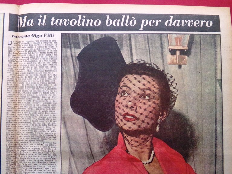 La Domenica del Corriere 18 Febbraio 1951 Stanwyck Taylor Villi …