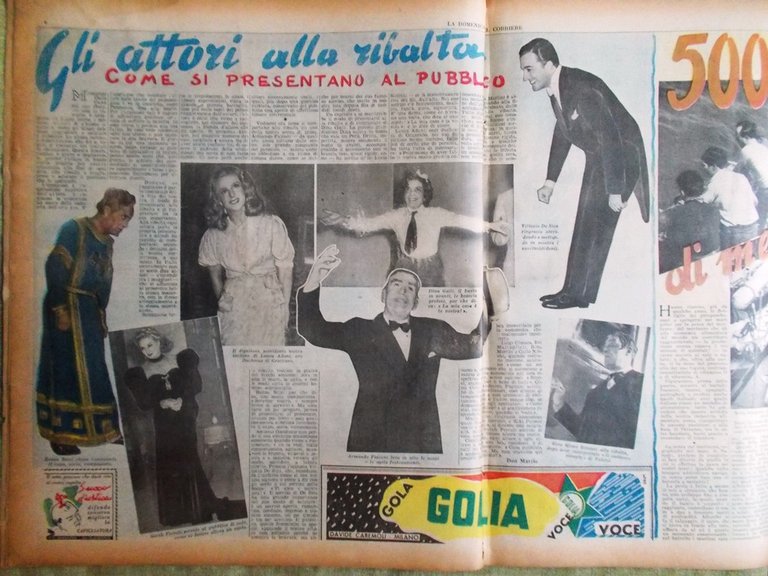 La Domenica del Corriere 18 Gennaio 1948 Palestina Fedora Olimpiadi …