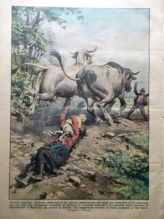 La Domenica del Corriere 18 Giugno 1933 Mussolini Patto Palio … | Immagine Gallery 3