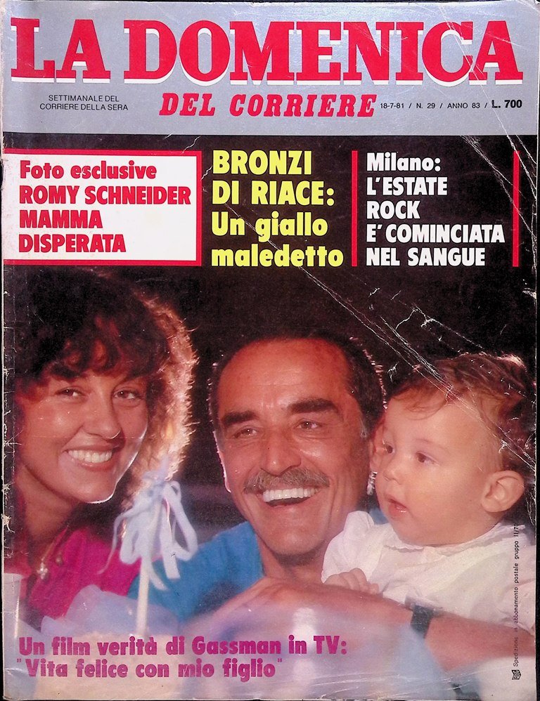 La Domenica del Corriere 18 Luglio 1981 Tragedia concerto Zero …