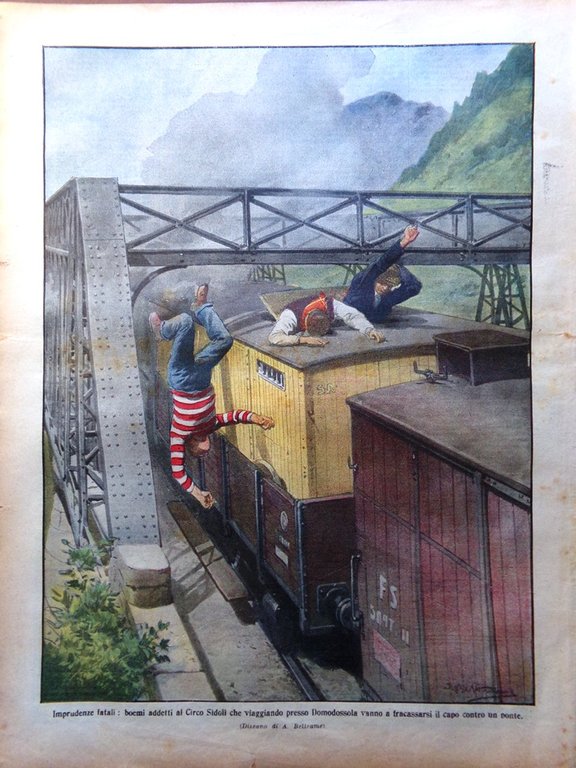 La Domenica del Corriere 18 Maggio 1913 Montenegro Montecassino Tubercolosi …