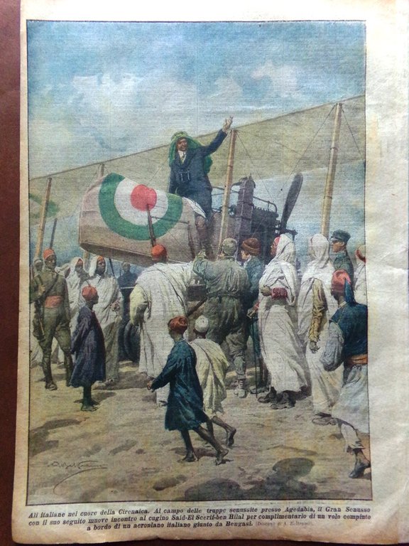 La Domenica del Corriere 18 Maggio 1919 Versailles Riva D'Annunzio …