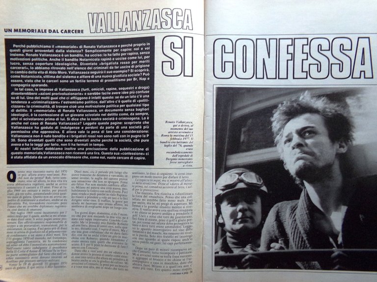 La Domenica del Corriere 18 Maggio 1978 Vallanzasca Moro Marilyn …