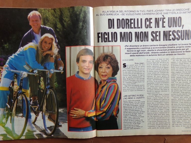 La Domenica del Corriere 18 Maggio 1989 Morte Sergio Leone …