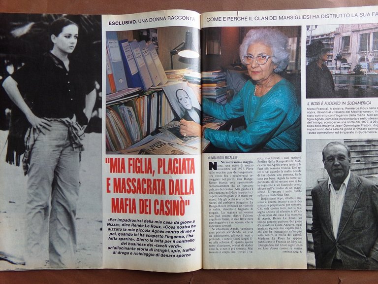 La Domenica del Corriere 18 Maggio 1989 Morte Sergio Leone …