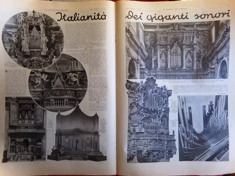 La Domenica del Corriere 18 Marzo 1934 Rasputin Londra Giganti …