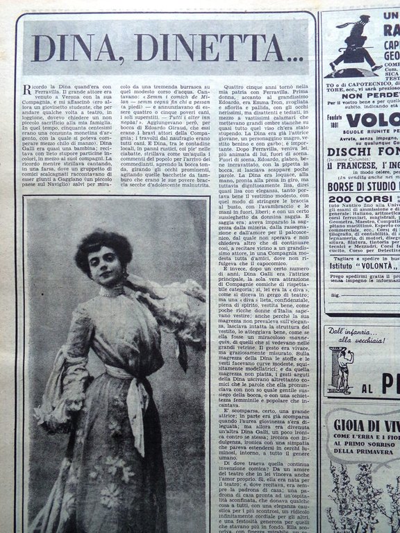 La Domenica del Corriere 18 Marzo 1951 Alì Razmara Dina …