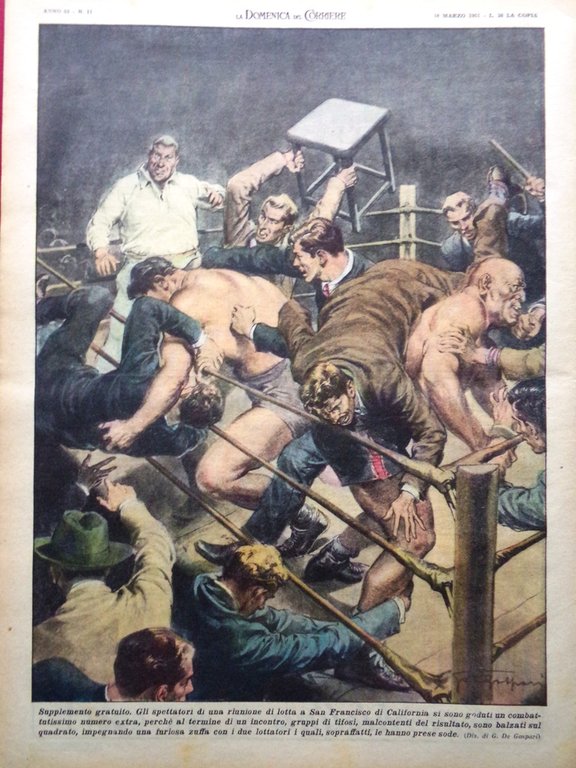 La Domenica del Corriere 18 Marzo 1951 Alì Razmara Dina …