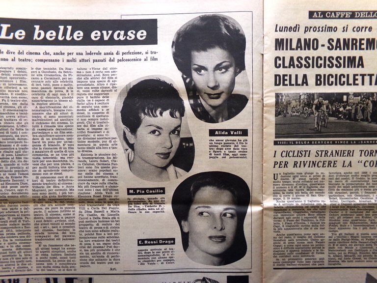 La Domenica del Corriere 18 Marzo 1956 Testoni Pio XII …