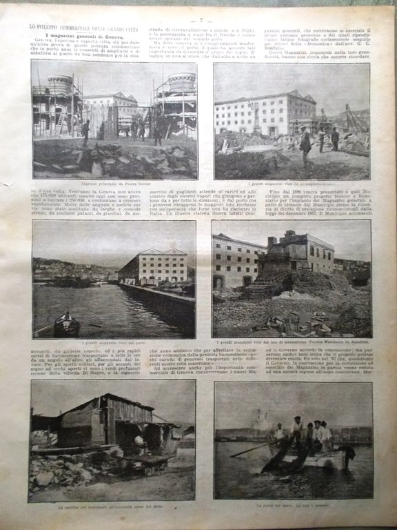 La Domenica del Corriere 18 Novembre 1900 Mommsen Magazzini di …