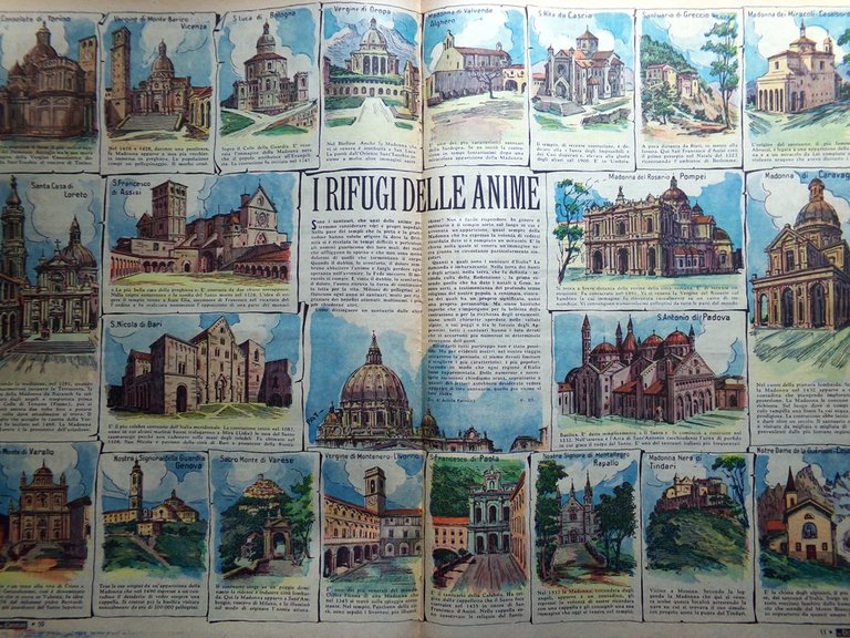 La Domenica del Corriere 18 Novembre 1951 Smemorato di Collegno …