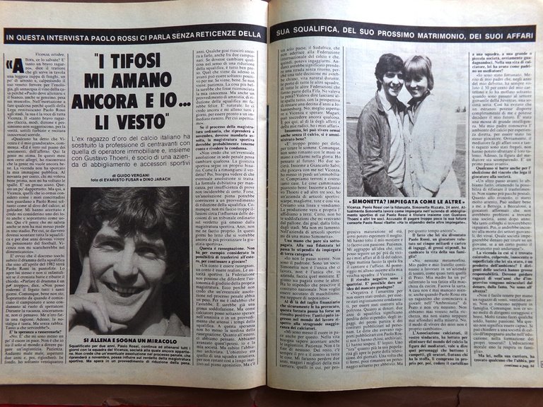 La Domenica del Corriere 18 Ottobre 1980 Massoneria Regazzoni Doria …