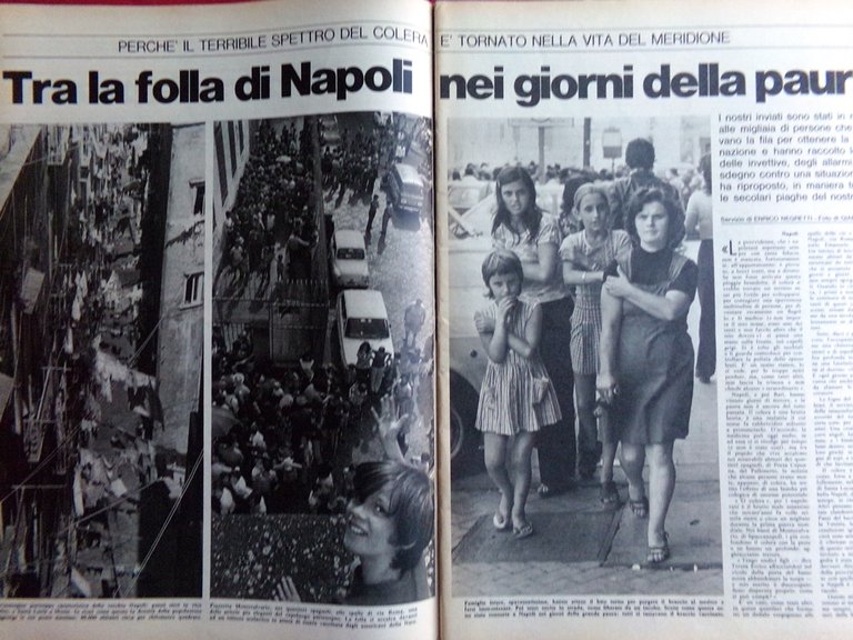 La Domenica del Corriere 18 Settembre 1973 Colera a Napoli … | Immagine Gallery 3