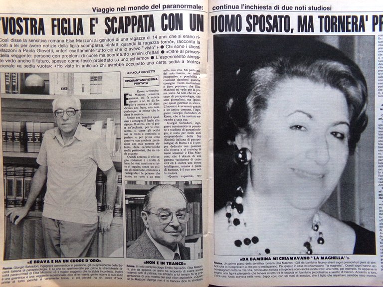 La Domenica del Corriere 18 Settembre 1982 Strage via Carini …