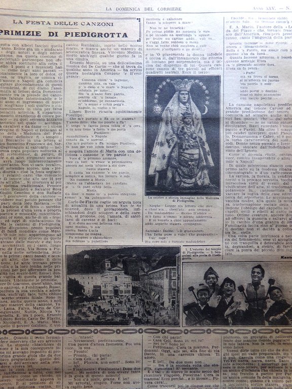 La Domenica del Corriere 19 Agosto 1923 Coppa Alpi Castelnuovo … | Immagine Gallery 4