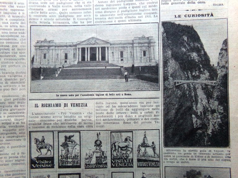 La Domenica del Corriere 19 Aprile 1914 Heyse Mercato Torino …