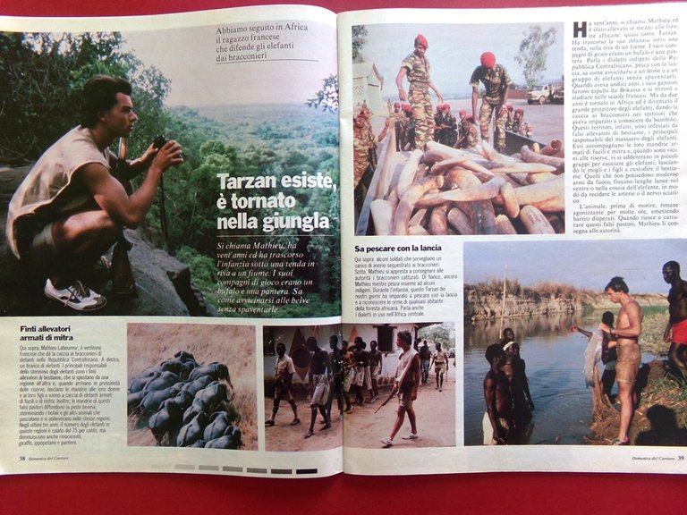 La Domenica del Corriere 19 Aprile 1986 Bergman Reagan Guardie …