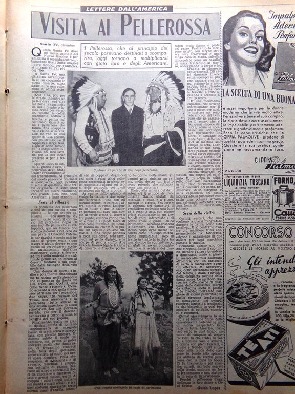 La Domenica del Corriere 19 Dicembre 1948 Emigrazione Lotta in …