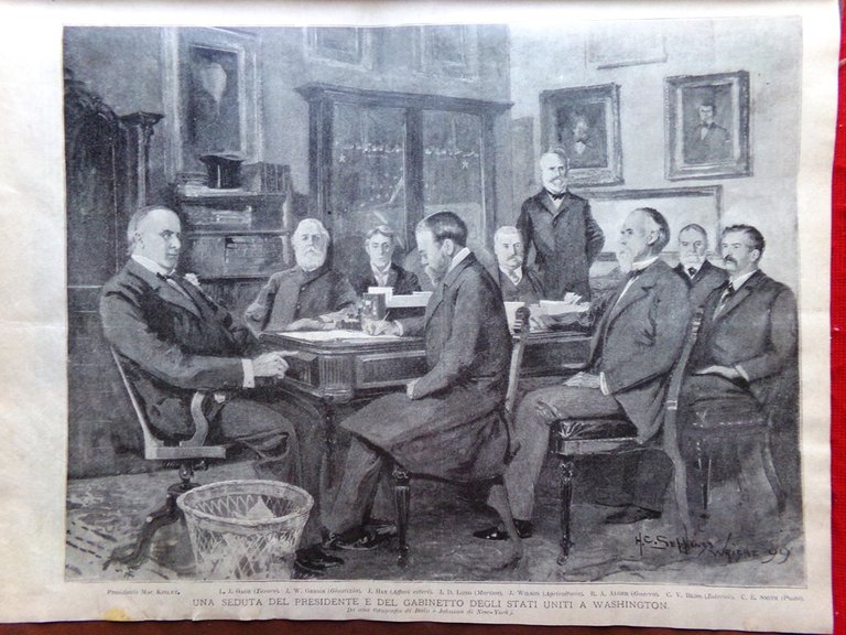 La Domenica del Corriere 19 Febbraio 1899 Montessori Duca Abruzzi …