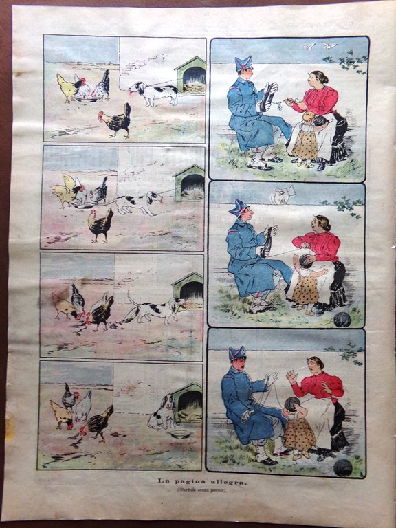 La Domenica del Corriere 19 Febbraio 1899 Montessori Duca Abruzzi …