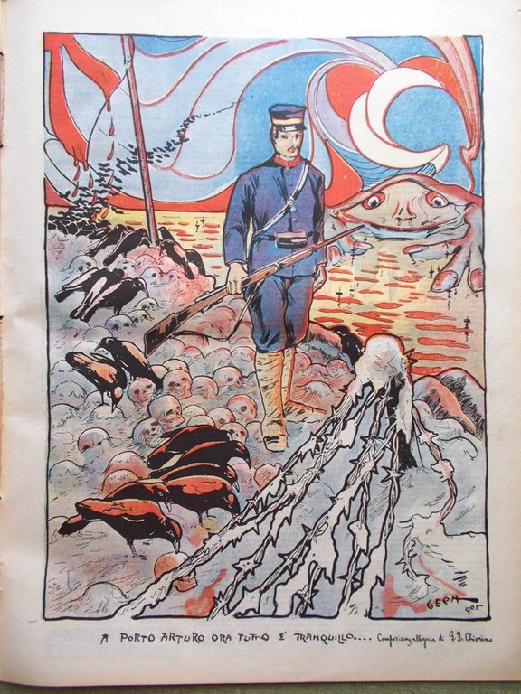 La Domenica del Corriere 19 Febbraio 1905 Madonna Seggiola Ponti … | Immagine Gallery 3