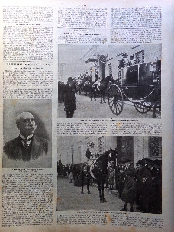 La Domenica del Corriere 19 Febbraio 1905 Madonna Seggiola Ponti … | Immagine Gallery 4