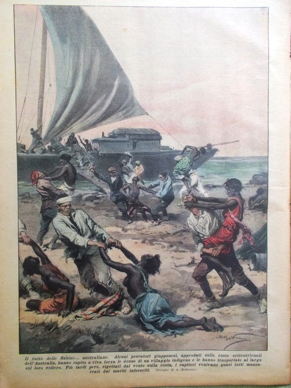 La Domenica del Corriere 19 Gennaio 1936 Ospedale Milano Carnera …