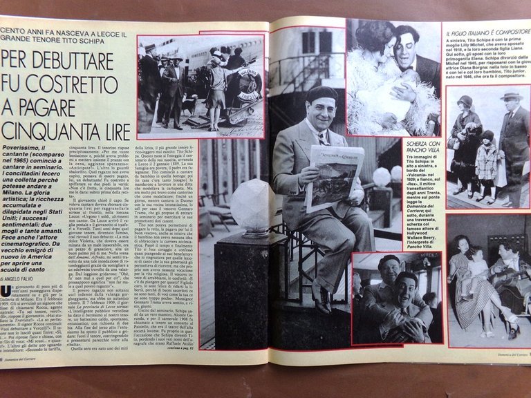 La Domenica del Corriere 19 Gennaio 1989 Madre Teresa Lady …