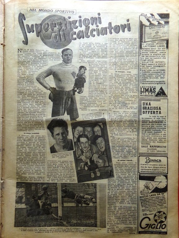 La Domenica del Corriere 19 Giugno 1938 Predappio Stabile Cubi … | Immagine Gallery 4