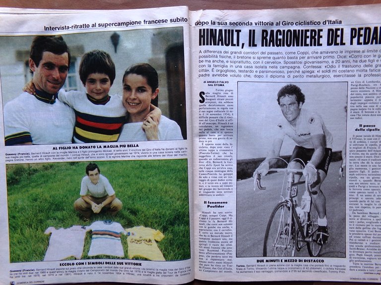 La Domenica del Corriere 19 Giugno 1982 Nazionale Loren Hinault …