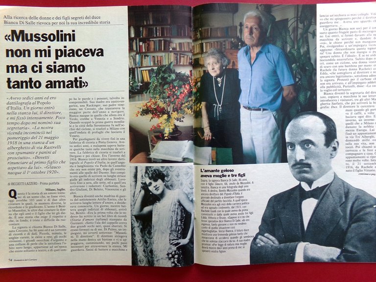 La Domenica del Corriere 19 Luglio 1986 Christian Paul Getty …