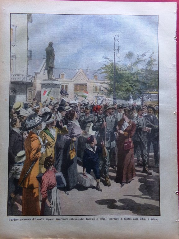 La Domenica del Corriere 19 Maggio 1912 Browning Cagni Mar … | Immagine Gallery 7