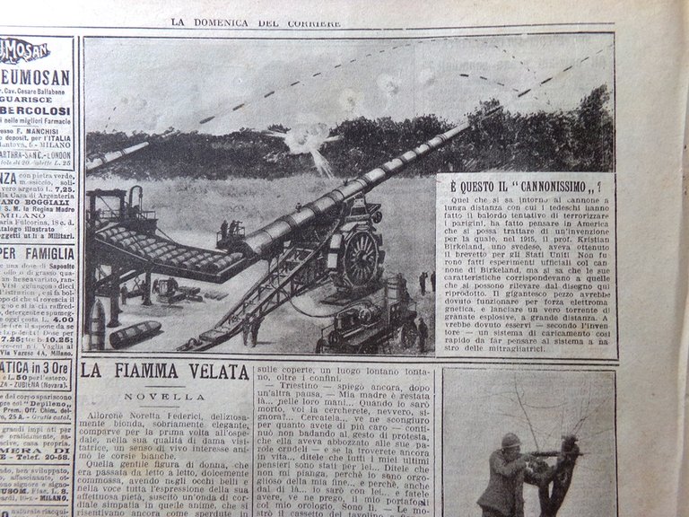 La Domenica del Corriere 19 Maggio 1918 WW1 Aerei Usa …