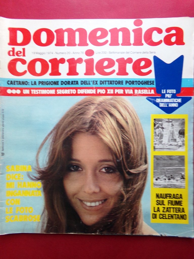La Domenica del Corriere 19 Maggio 1974 Prisco Haiti Zattera …