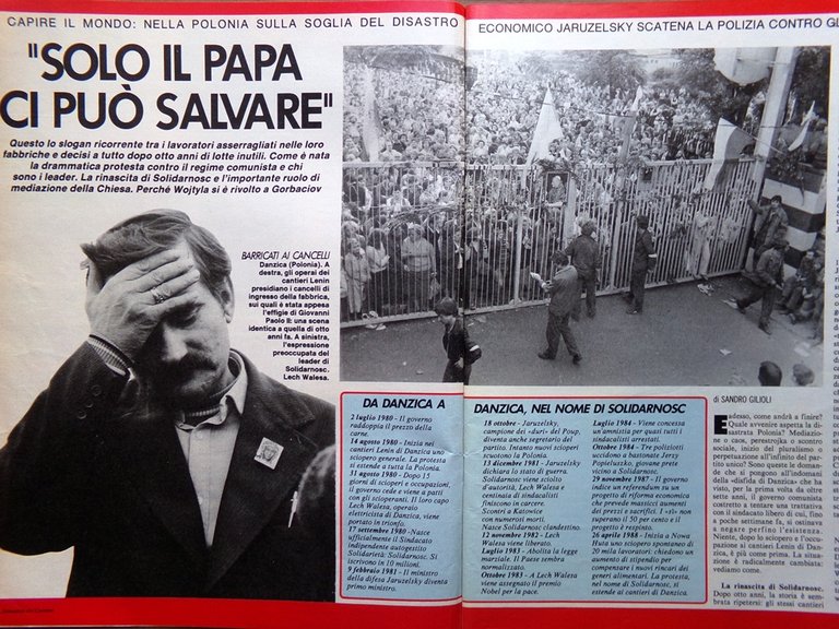 La Domenica del Corriere 19 Maggio 1988 Sting Polonia Galitzine …