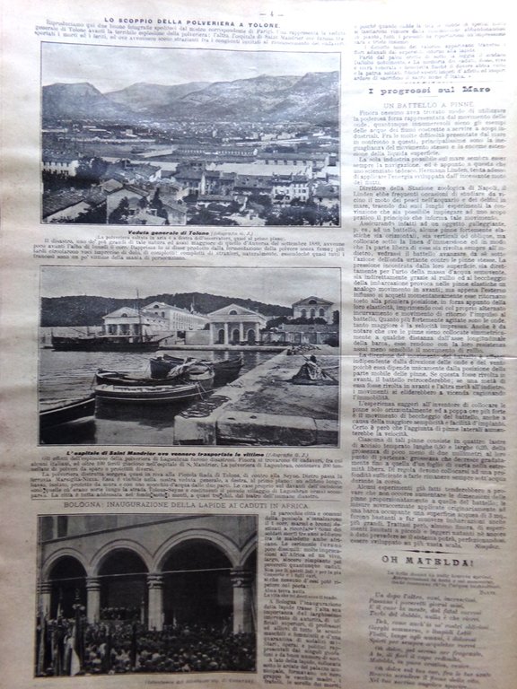 La Domenica del Corriere 19 Marzo 1899 Andrée Disastro Forest …