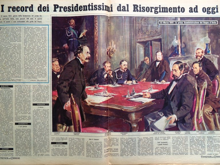 La Domenica del Corriere 19 Marzo 1961 Peugeot Churchill Gautier … | Immagine Gallery 4