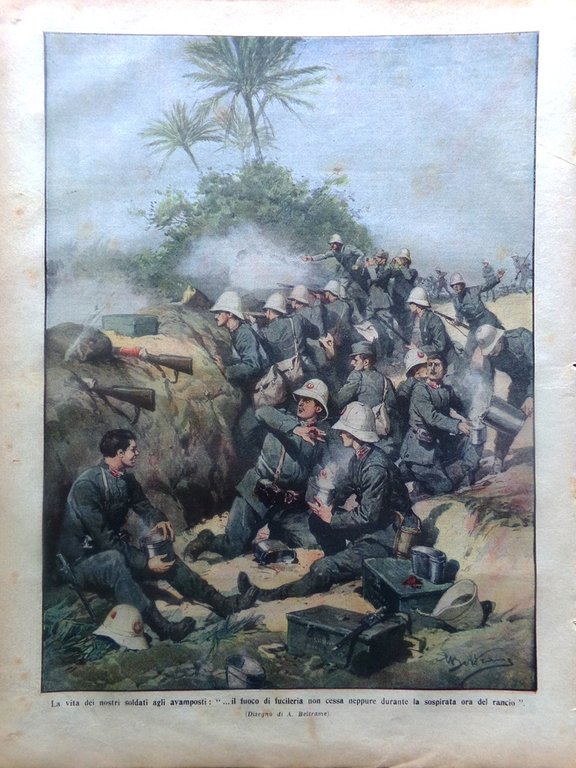 La Domenica del Corriere 19 Novembre 1911 Fara Dolore Cinesi …