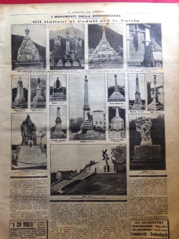La Domenica del Corriere 19 Novembre 1922 Capus Mussolini Jeffren … | Immagine Gallery 2
