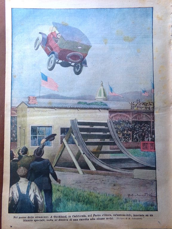 La Domenica del Corriere 19 Novembre 1922 Capus Mussolini Jeffren …