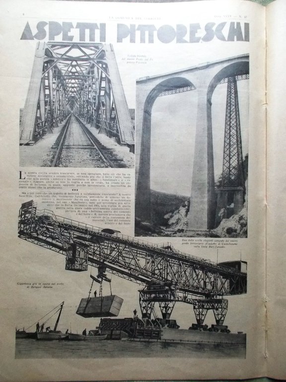 La Domenica del Corriere 19 Novembre 1933 Maria Taglioni Duce … | Immagine Gallery 2