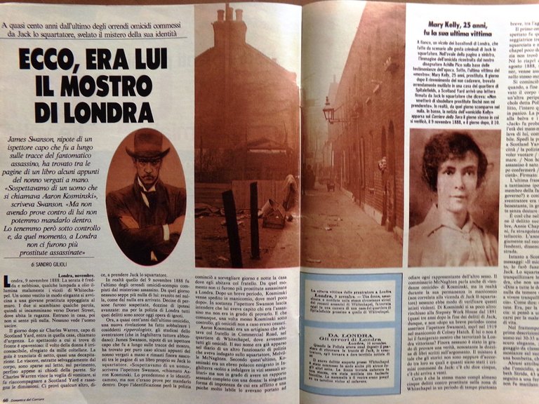 La Domenica del Corriere 19 Novembre 1987 Cina Jack lo …